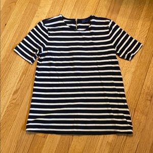 Stripped Short Sleeve Dress T
